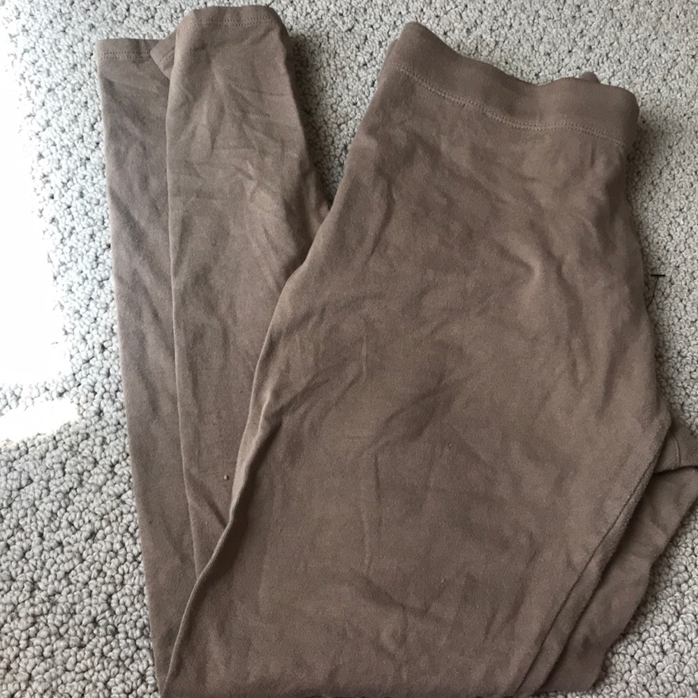 Tan leggings